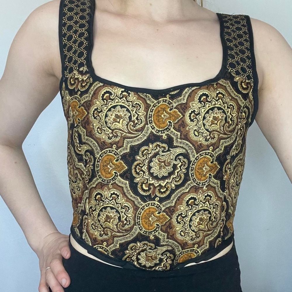 Regency corset top